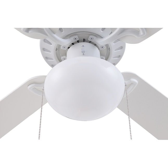Harbor Breeze Armitage Ventilador de techo de montaje empotrado con luz LED blanca de 42 pulgadas (4 aspas)