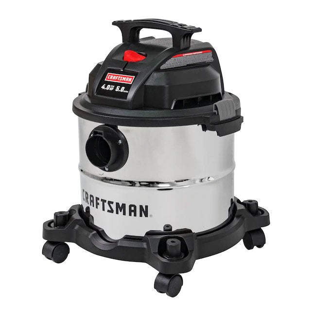 CRAFTSMAN®  5-Gallons 4-HP Corded Wet/Dry Shop Vacuum with Accessories Included