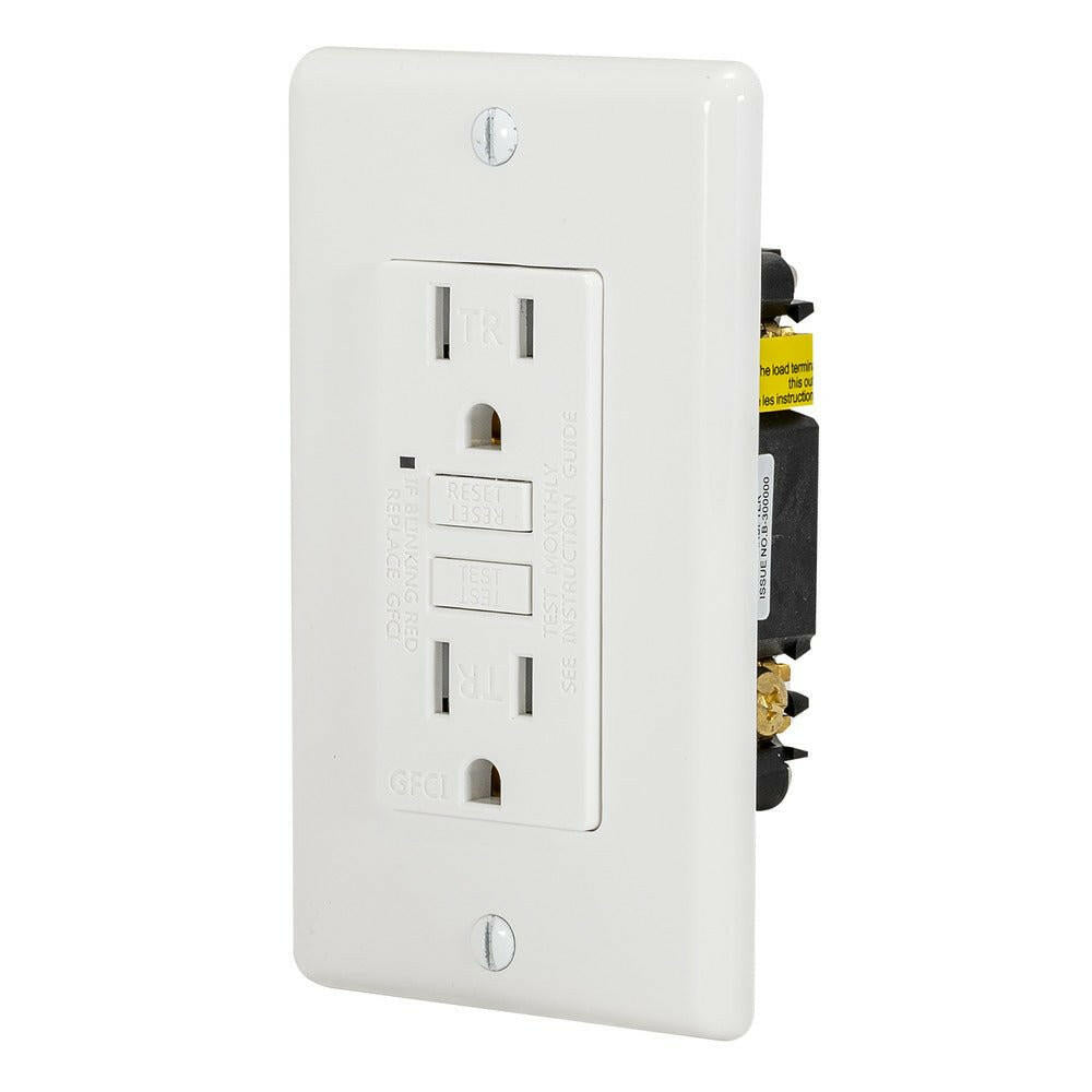 Leviton RGF15-WB GFCI-Steckdose Mit Selbsttest – 15 A, In Walnuss-Optik