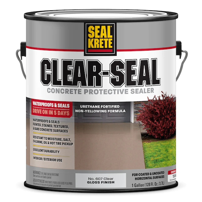 Seal-Krete 1-Komponenten-Klarglanz-Beton- und Garagenbodenfarbe