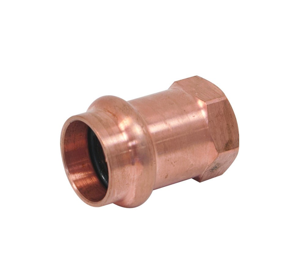3/4 in. x 1/2 in. Copper Press x FPT Pressure Female Adapter
