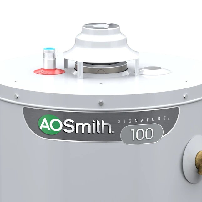 AO Smith Signature 100 40 galones de altura 6 años Limitado 35500-BTU Calentador de agua de gas natural/propano líquido