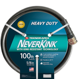 NeverKink Teknor Apex Manguera en espiral gris de vinilo resistente sin torceduras de 5/8 pulgadas x 100 pies