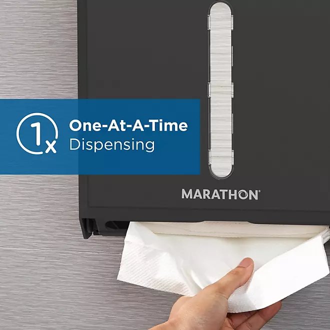 Marathon Combo Spender für gefaltete Papierhandtücher