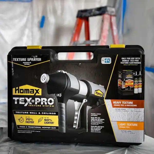 Homax TexPro Texture System Sprayer with Durable Carry Case