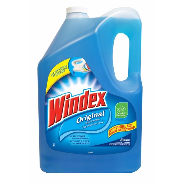Limpiador de vidrio original Windex (1 galón)